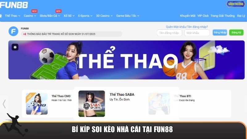 Bí kíp soi kèo nhà cái tại Fun88