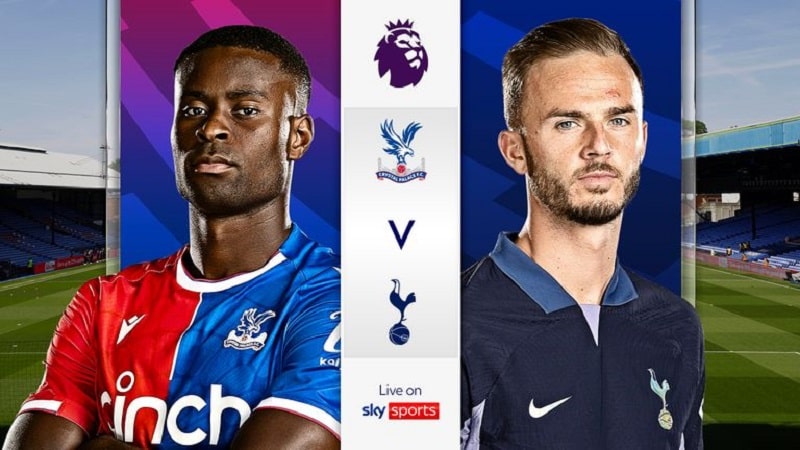Diễn biến phong độ 6 trận gần nhất của Crystal Palace và Tottenham