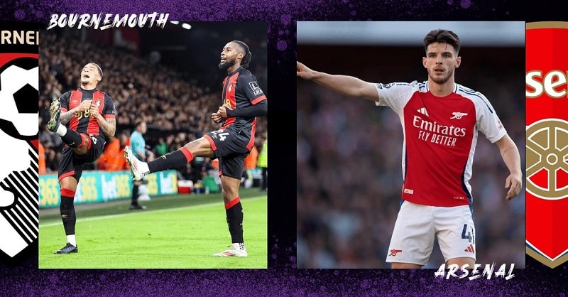 Lịch sử đối đầu Bournemouth vs Arsenal trước ngày 04/01
