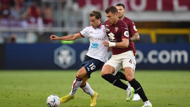 Lịch sử đối đầu giữa Torino và Cagliari
