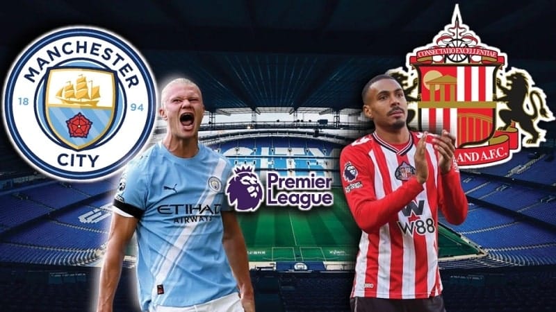 Soi kèo tài xỉu trận Man City vs Sunderland ngày 02/01